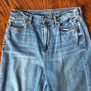 American Eagle Outfitters High Rise Light Blue Jeans